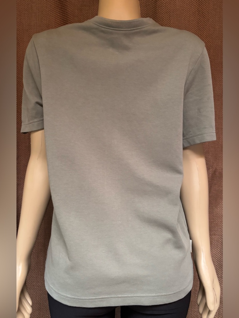 Larsson & Co Gray Green Crewneck Tee